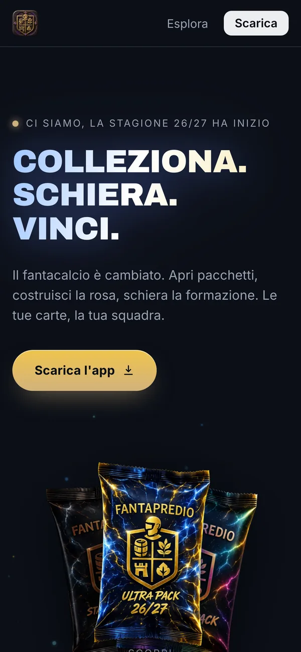Fantapredio on a phone